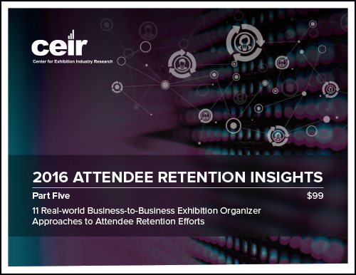 Imagen de portada de la quinta parte de la serie CEIR Attendee Retention Insights